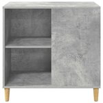 vidaXL Maison pour chat Béton 72 x 42.5 x 70 cm Bois d'ingénierie