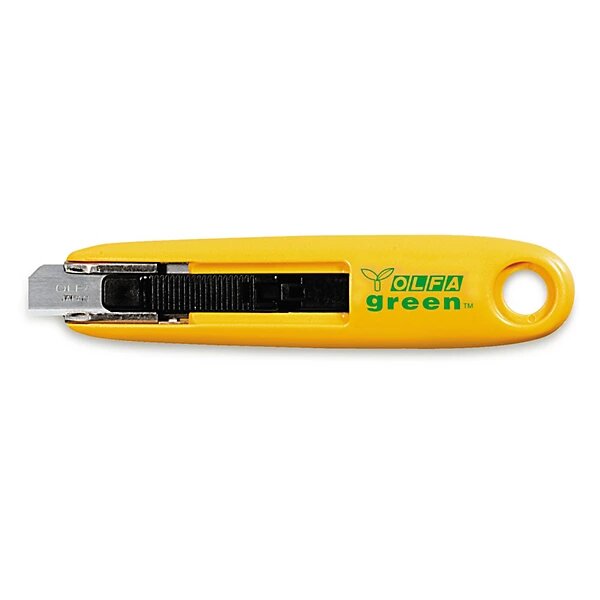 Cutter de sécurité Green SK7 12 mm OLFA® (colis de 6)