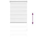 vidaXL Store 80 x 150 cm Blanc