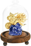 Pièce de monnaie en Cupronickel - Or g Millésime 2024 Miniature with Glass GOLDEN GOLDFISHES GLASS DOME