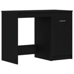 vidaXL Bureau Chêne noir 100 x 50 x 76 cm Bois d'ingénierie