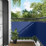 vidaXL Écran de balcon Bleu 100 x 300 cm Tissu Oxford
