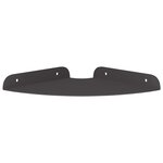 vidaXL Étagère flottante avec étagère 2 Pièces Noir 18 x 18 x 2 cm