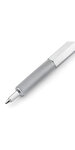 rOtring 600 Stylo bille  Argent chromé  recharge noire pointe moyenne