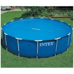 Intex couverture solaire de piscine ronde 305 cm 29021