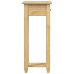 vidaXL Support pour plantes Corona 30x30x73 cm bois de pin massif