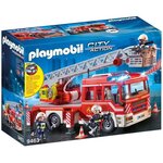 Playmobil 9463 - city action - camion de pompiers avec échelle pivotante