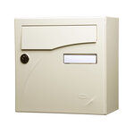 Boîte aux lettres  Préface compact Ivoire brillant RAL 1015B