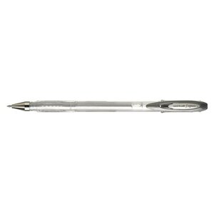 Roller encre gel Signo UM120NM pointe moyenne 0,7mm Argent x 12 UNI-BALL