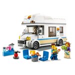 Lego city 60283 le camping-car de vacances  jeu de voiture pour garçon ou fille  idéal pour les vacances d'été
