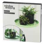 Esschert Design Plateau suspendu pour plantes Rond Vert L