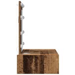 vidaXL Table de Toilette Marron 60 x 40 x 70 cm Bois d'ingénierie