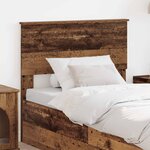 vidaXL Tête de lit Bois Ancien 100 cm Bois d'ingénierie