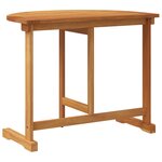vidaXL Table pliable de balcon 90x60x72 cm bois d'acacia solide