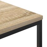 vidaXL Meuble de salle de bain et étagères chêne sonoma 76 5x35x95 cm