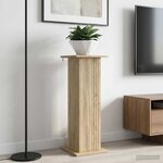 vidaXL Support de Plante Chêne Sonoma 30 5 x 30 x 80 5 cm