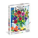 PALETTE D'ARTISTE  - Anémones