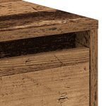 Table de chevet vidaXL en vieux bois 45x34x44 cm en bois reconstitué