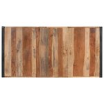 vidaXL Table à manger 180x90x75 cm bois massif