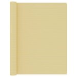 vidaXL Tapis de tente 250x400 cm Beige