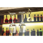 Support professionnel pour verres à pied en acier 610 mm -  - acier 155x610x36mm