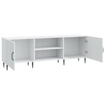 vidaXL Meuble TV Blanc 150 x 31 x 50 cm Bois d'ingénierie
