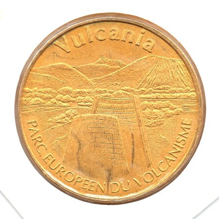 Mini médaille monnaie de paris 2009 - vulcania