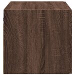 vidaXL Armoire murale chêne marron 70x42 5x40 cm bois d'ingénierie