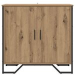 vidaXL Buffet chêne artisanal 78 x 35.5 x 74.5 cm Bois d'ingénierie