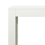 vidaXL Portant de bois de chauffage blanc 100x40x60 cm acier