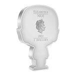 Pièce Chibi Coin Collection Star Trek - Spock 1oz Argent