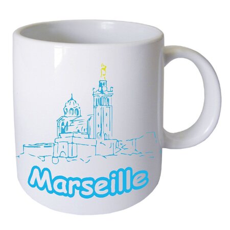 Tasse en céramique marseille cbkreation