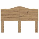 vidaXL Tête de lit Chêne artisanal 160 cm Bois d'ingénierie