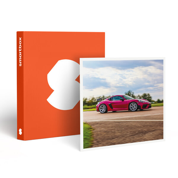 SMARTBOX - Coffret Cadeau Stage de pilotage : 4 tours sur le circuit de Saint-Laurent-de-Mure en Porsche Cayman 718 GT4 RS -  Sport & Aventure