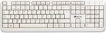 Clavier filaire ngs spike qwerty espagnol (blanc)
