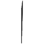 vidaXL Tête de lit Chêne noir 150 cm Bois d'ingénierie