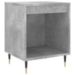 vidaXL Tables de chevet 2 Pièces gris béton 40x35x50 cm bois d’ingénierie