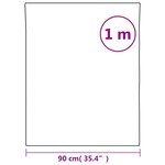 vidaXL Films de miroir 2 Pièces auto-adhésive 90x100 cm PET