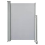 vidaXL Auvent latéral rétractable de patio 120 x 300 cm Gris