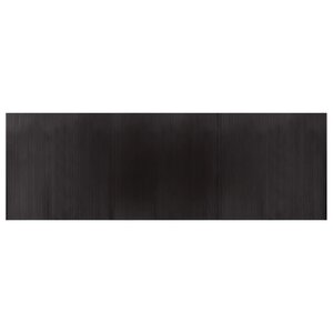vidaXL Tapis rectangulaire marron foncé 100x300 cm bambou