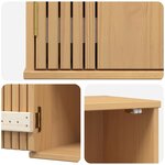 vidaXL Cabinet de salle de bain Olden Marron 35 x 30 x 55 cm