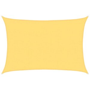 vidaXL Voile d'ombrage 160 g/m² Beige 5x7 m PEHD