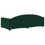 vidaXL Lit de repos sans matelas vert foncé 100x200 cm velours