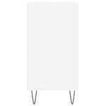 vidaXL Buffet blanc 57x35x70 cm bois d’ingénierie