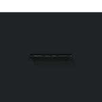 vidaXL Meuble TV noir 102x36x50 cm bois d'ingénierie