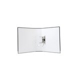 Classeur À Levier Polypropylène Dos De 75mm - Noir - X 20 - Exacompta