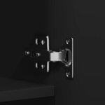 vidaXL Cabinet à chaussures Noir 80 x 35.5 x 180 cm Bois d'ingénierie