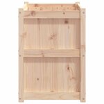 vidaXL Jardinière 90x50x70 cm bois de pin massif