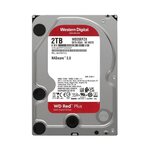 WD Red Plus - Disque dur Interne NAS - 2To - 5400 tr/min - 3.5 (WD20EFZX)