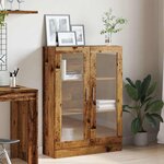 vidaXL Bibliothèque vieux bois 82 5x30 5x115 cm bois d'ingénierie